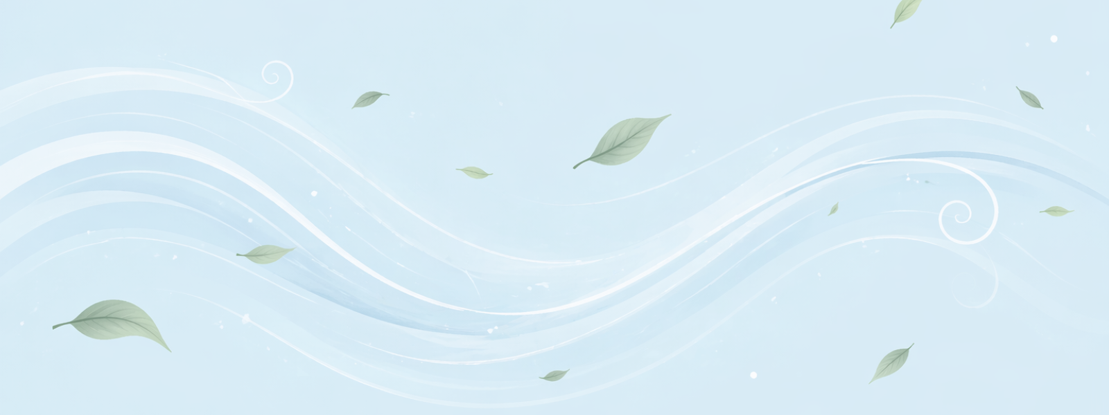 illustration circulation fluide air feuilles légèreté rétention eau naturel